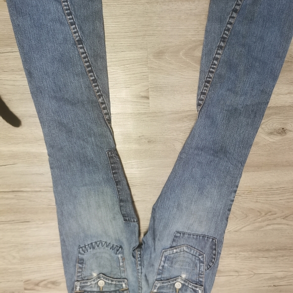 Rare! True Religion Joey Patch jeans, 27x32 - Picture 8 of 11